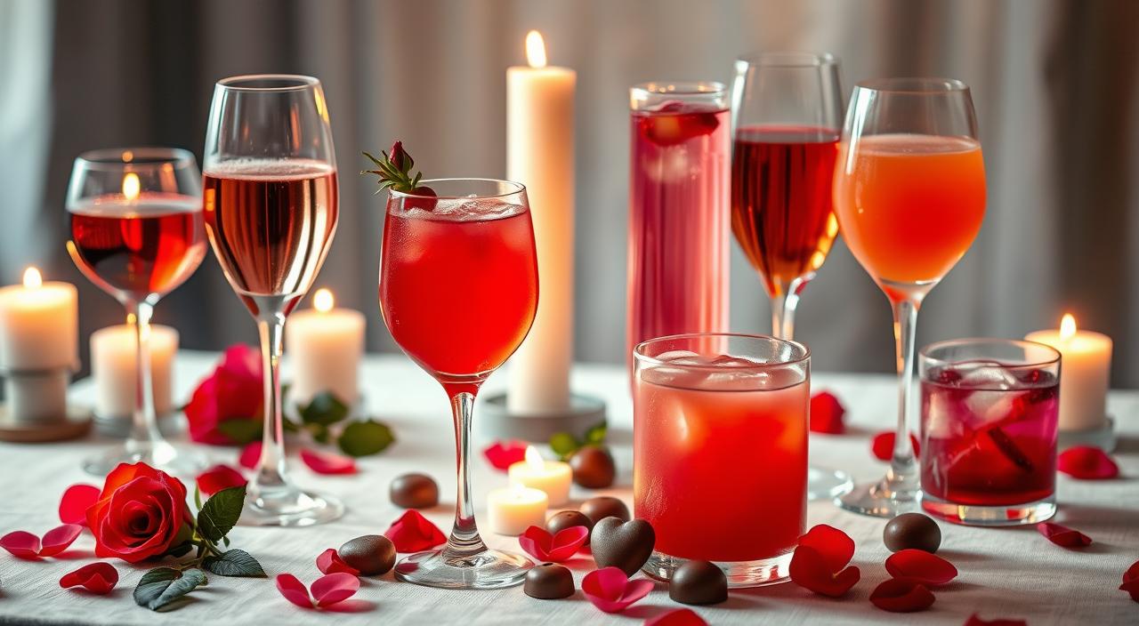 Bebidas veganas para o dia dos namorados