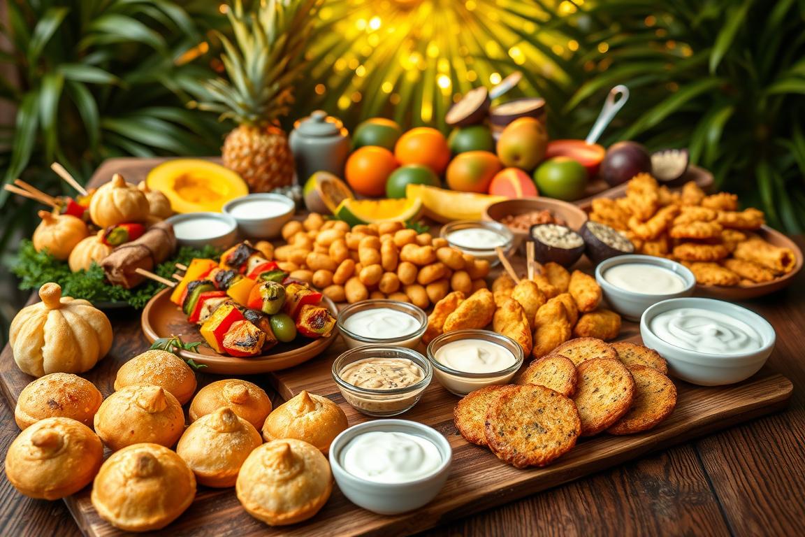 Lanches veganos para o são João