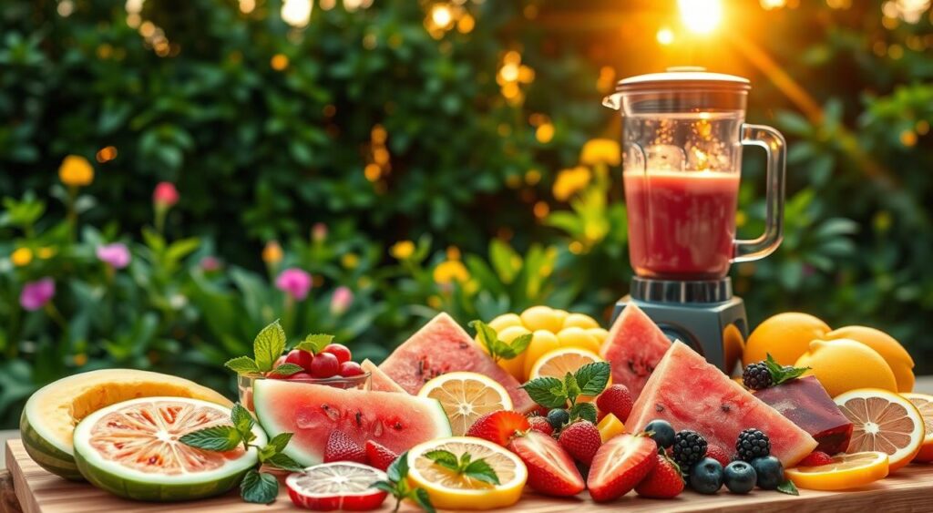 Receitas de frutas frescas para o verão