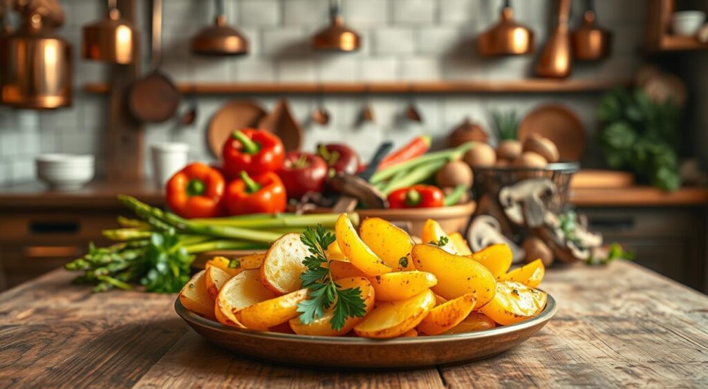 receita vegana com batata