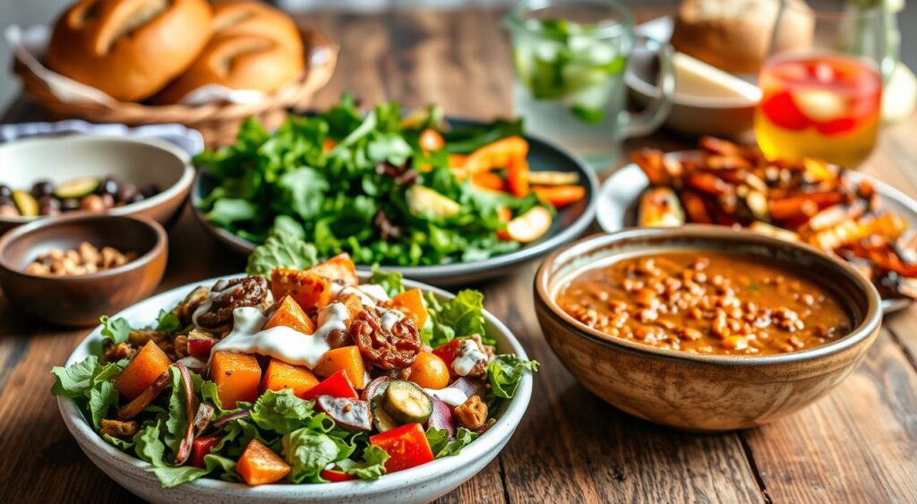 refeições veganas