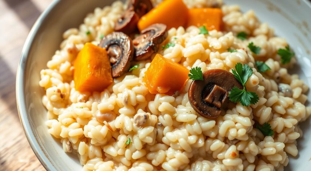 risoto vegano sem glúten