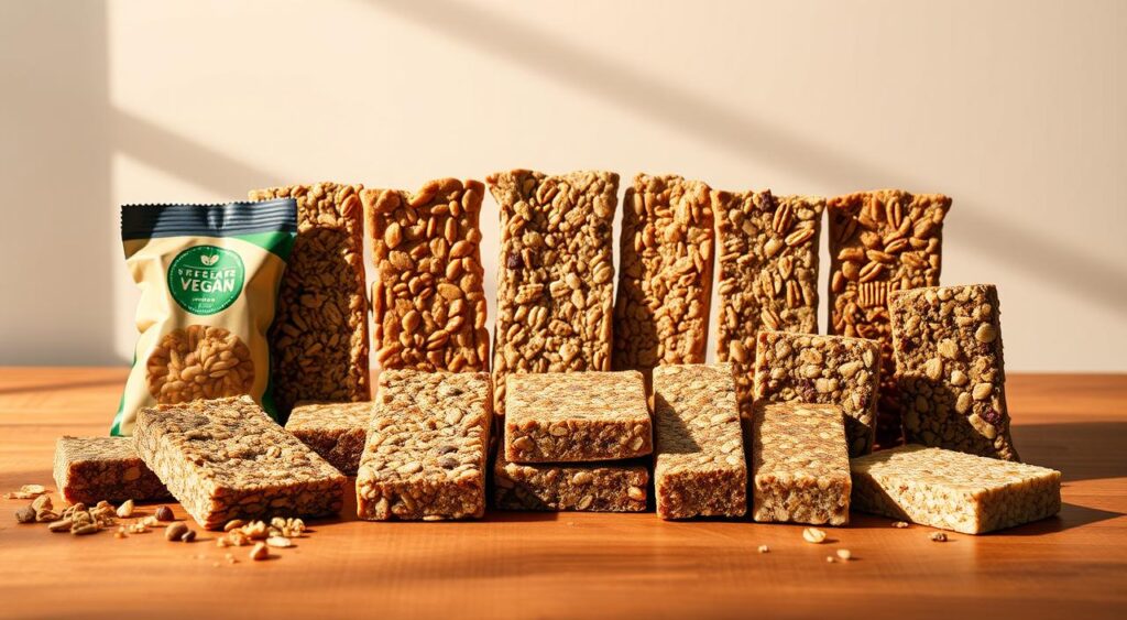 Barras de Cereais e Proteicas Veganas