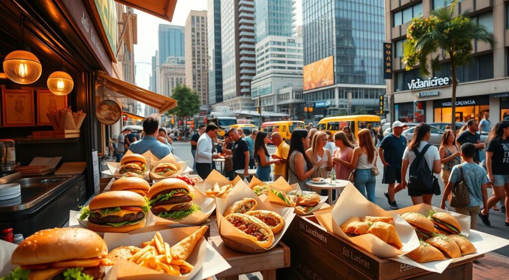 Lanches veganos em São Paulo