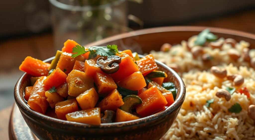 curry de legumes vegano