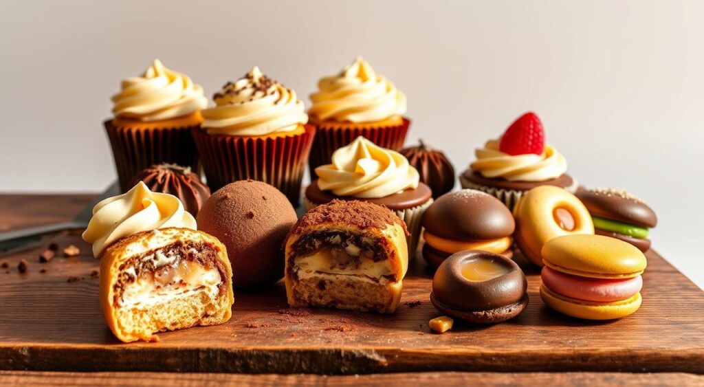 doces veganos sem laticínios