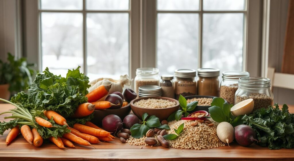 ingredientes sazonais de inverno