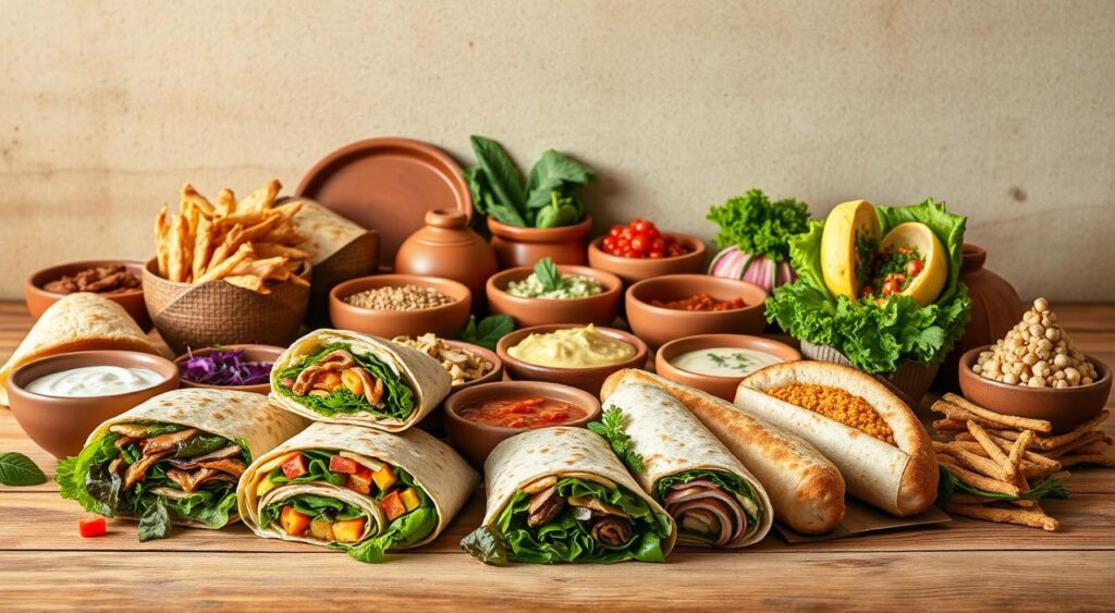 opções de lanches sem ingredientes de origem animal