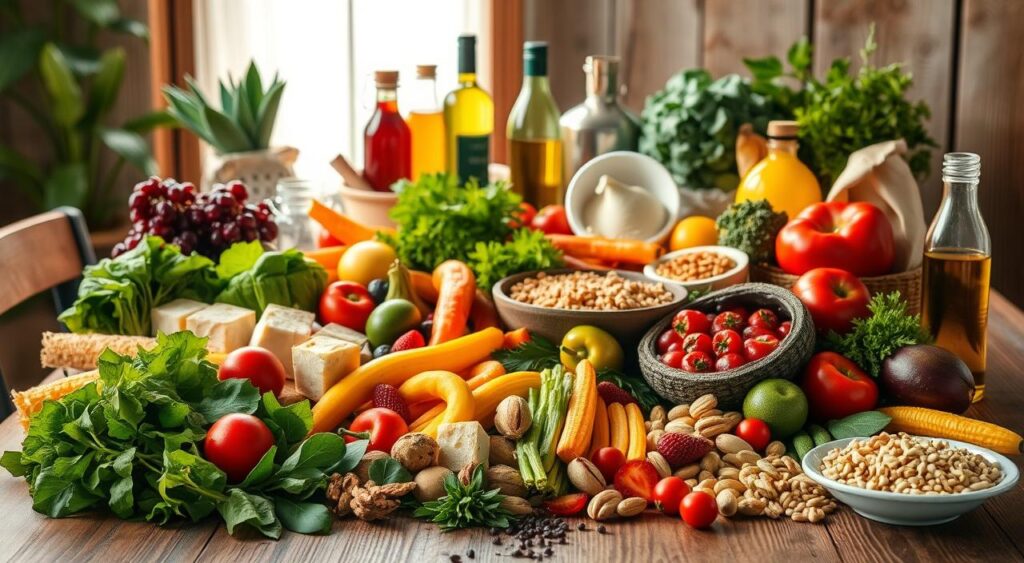 planejamento de refeições veganas