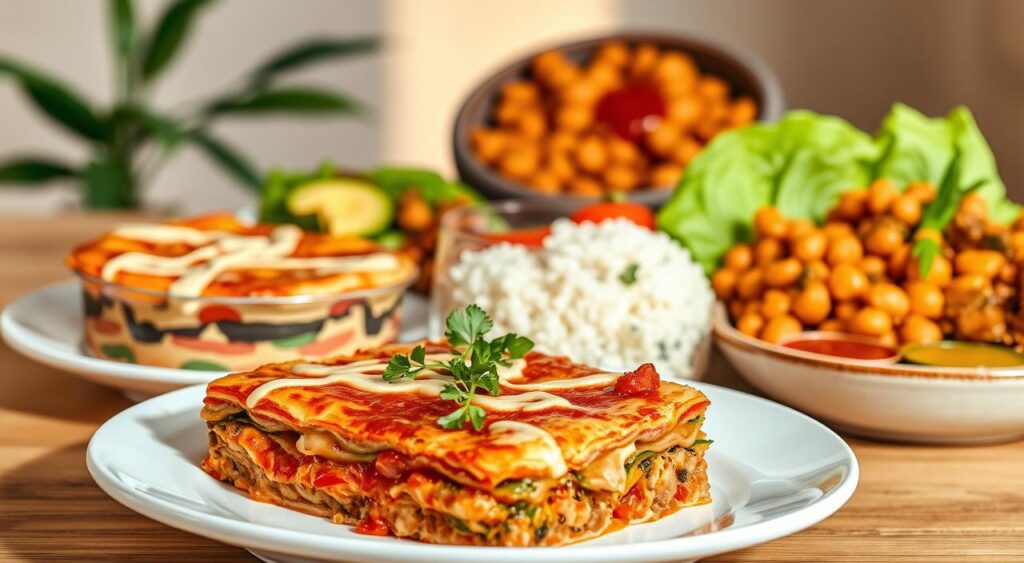 pratos principais veganos