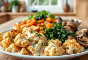receitas veganas com couve flor