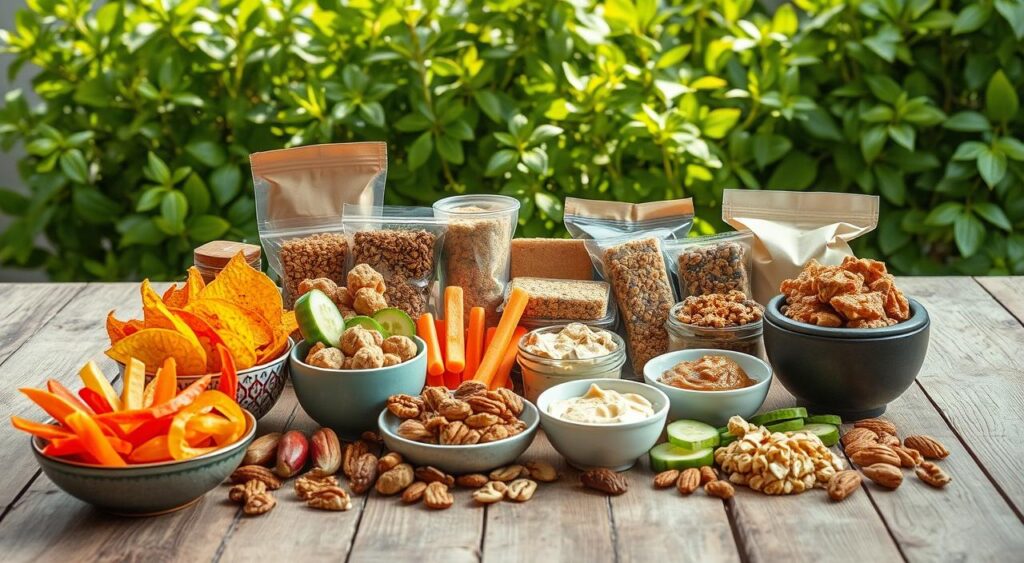 snacks veganos