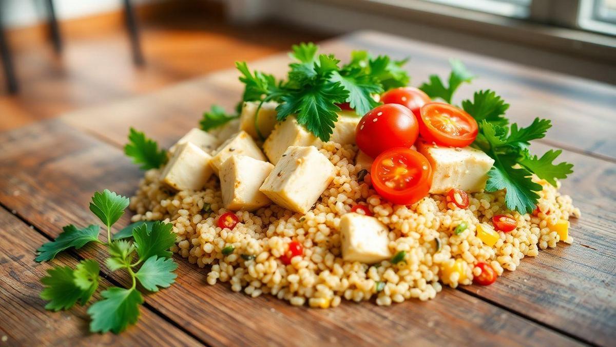 Tofu e Quinoa: Superalimentos Veganos